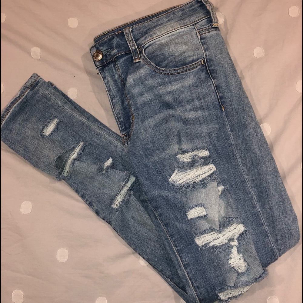Ripped American Eagle Jeans